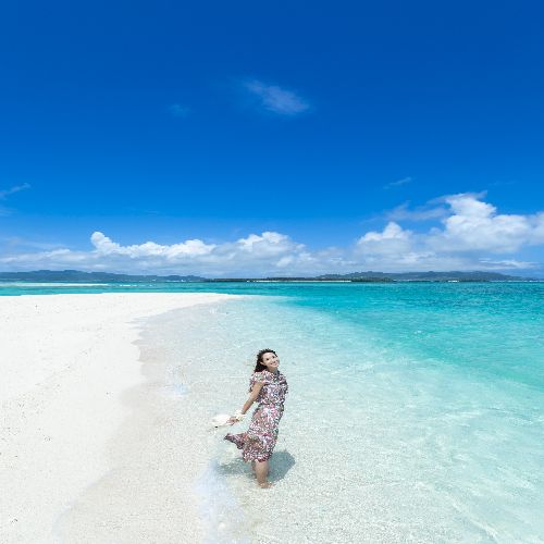 久米島の風景